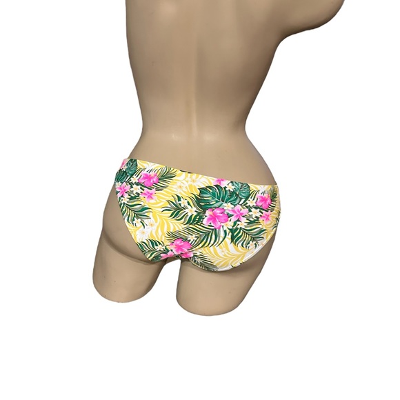 Cabana Del Sol Floral Tropical Bikini Swim Bottom Small NWOT - Picture 2 of 2